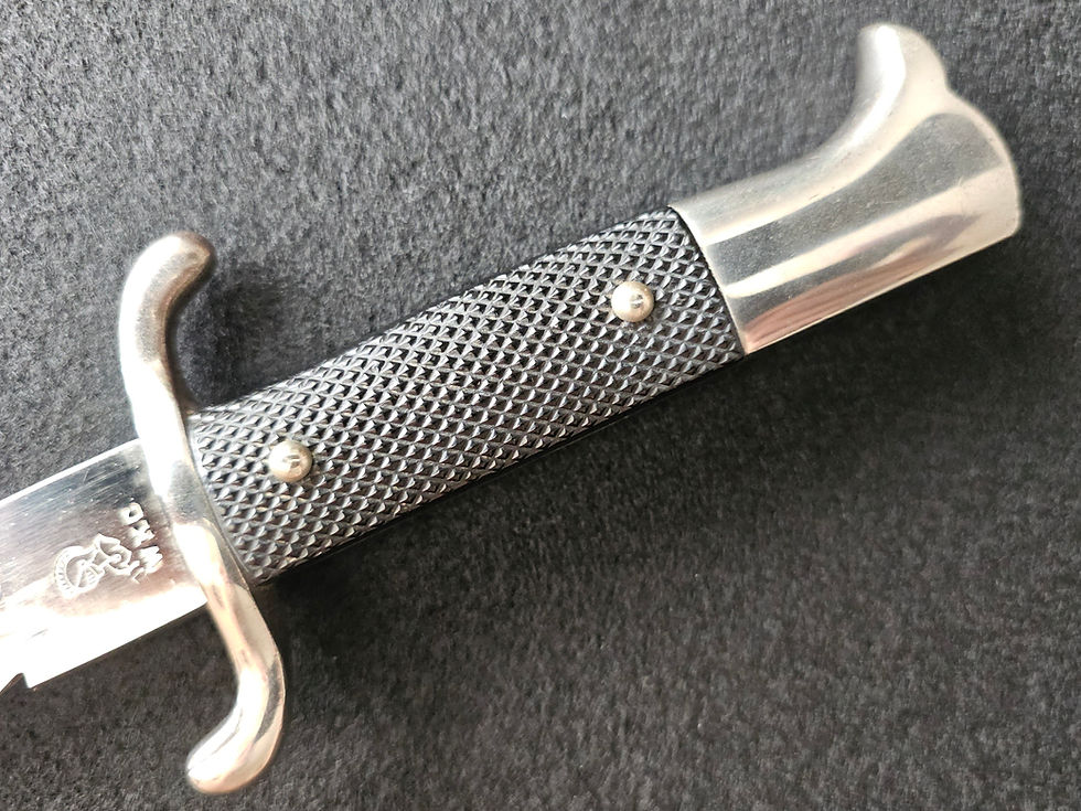 Thumbnail: RARE Long German Fire Brigade ‘Feuerwehr’ Saw Tooth Dress Bayonet by WKC.