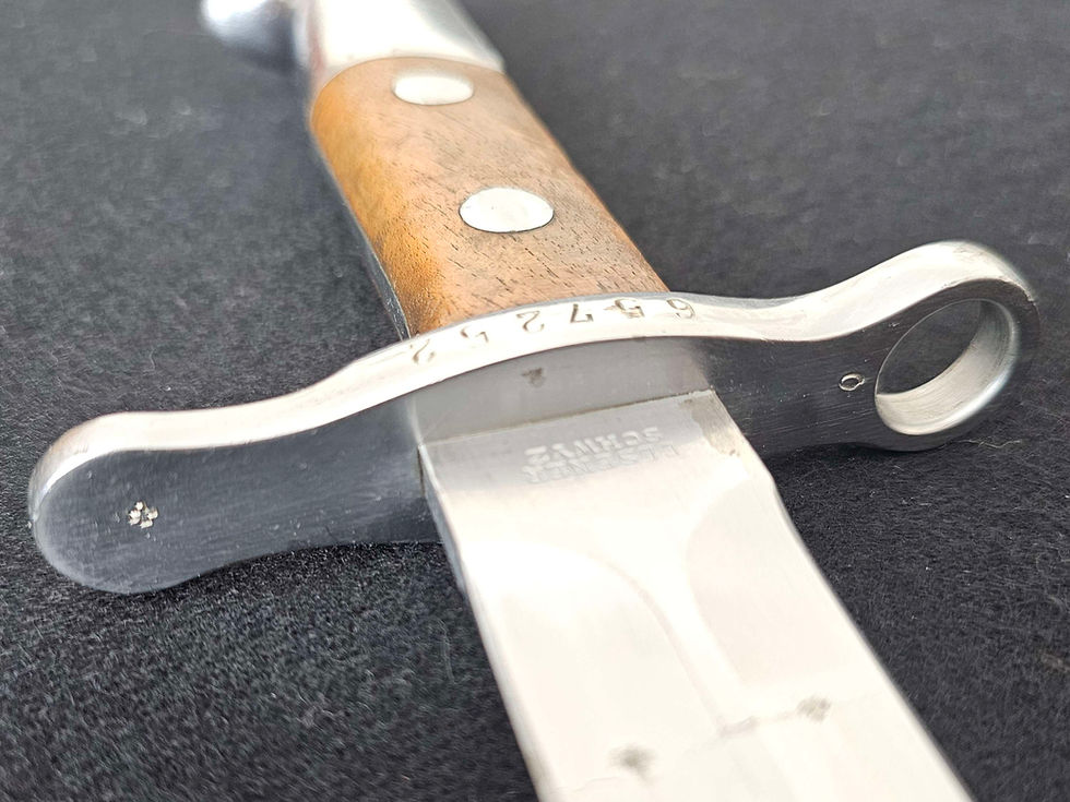 Thumbnail: Original WWI Swiss Schmidt-Rubin M1918/31 Knife Bayonet