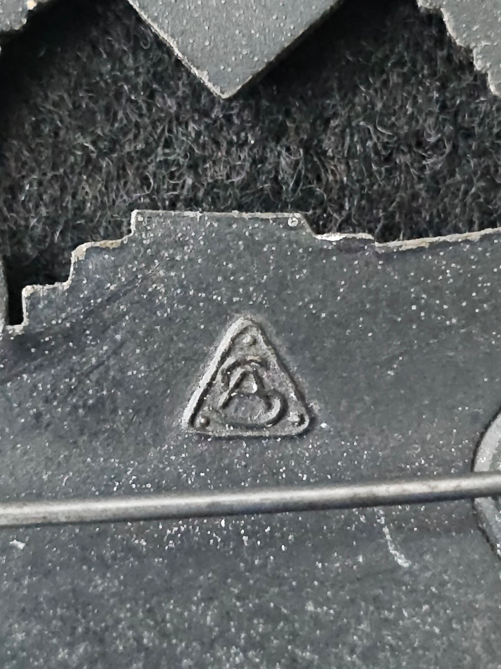 Thumbnail: Kriegsmarine S-boat badge, 2nd pattern by AS in triangle. MINT!!!