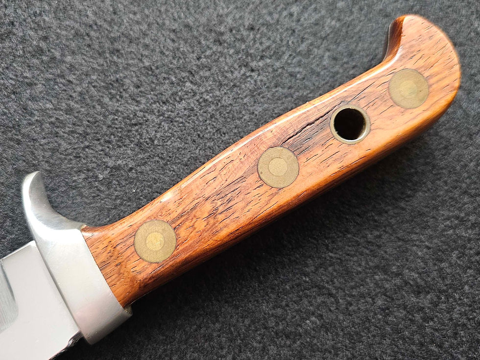 Thumbnail: Puma Knife Original 1976 AUTO-MESSER 6390 White Hunter.