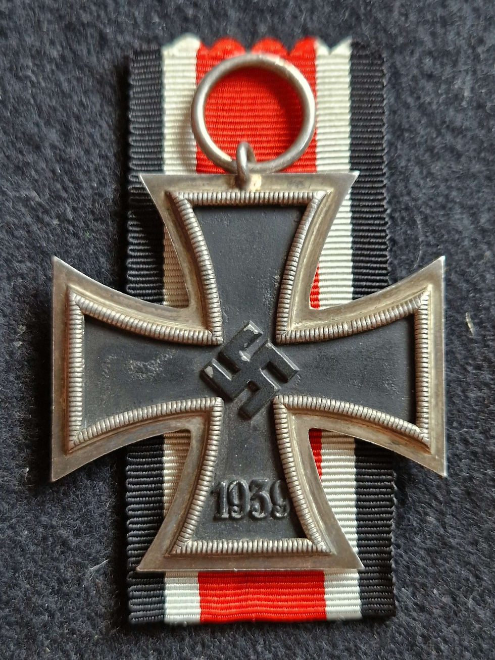 Thumbnail: Iron cross 2nd class by Otto Schickle, not magnetic.
