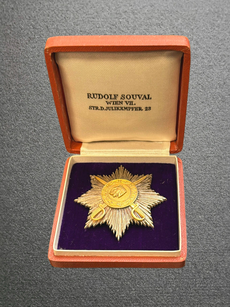 WWII German issued Azad Hind Breast Star