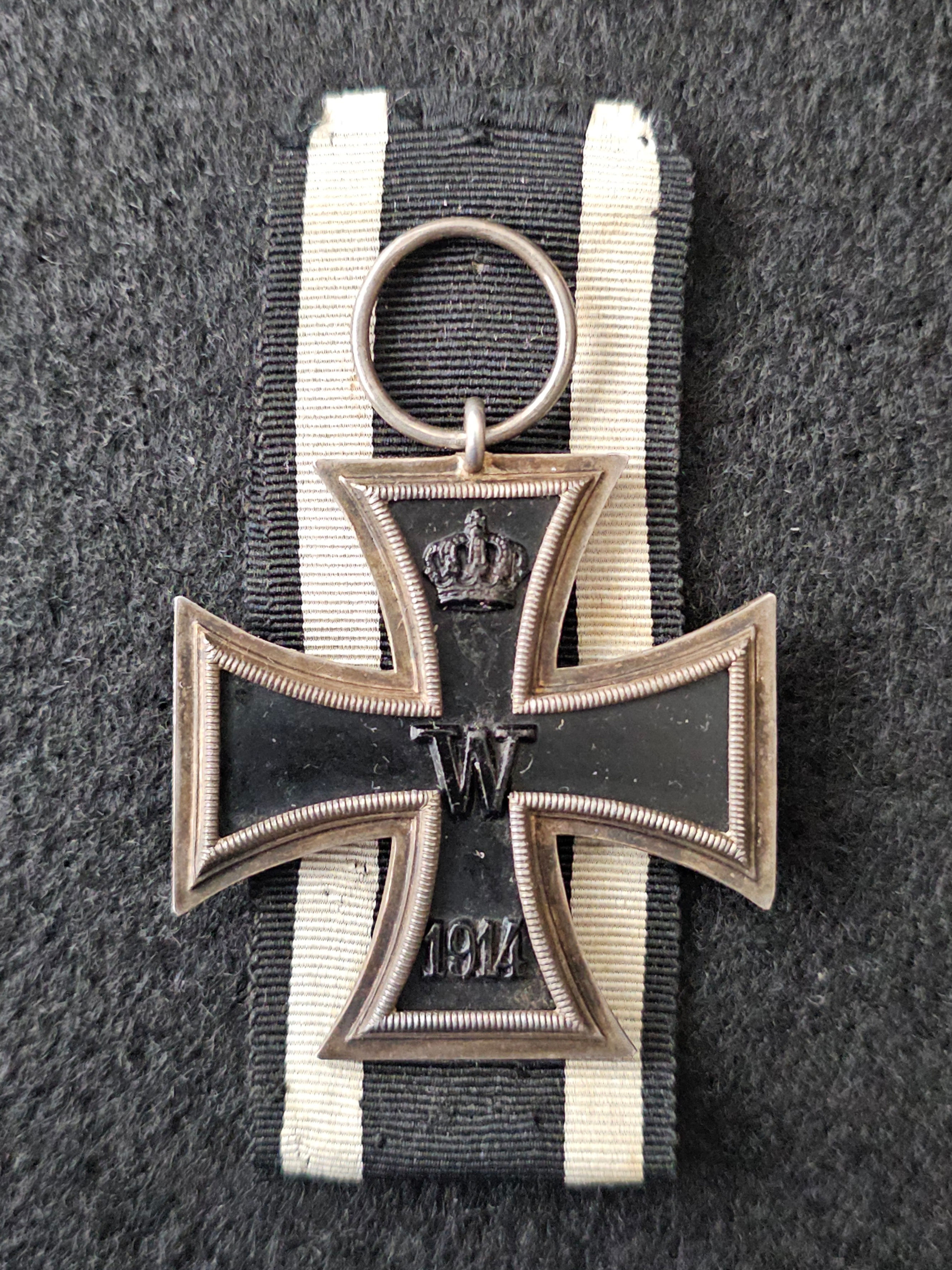 1914 Iron cross 2st class by Godet.