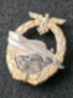 Thumbnail: Kriegsmarine S-boat badge 2nd pattern by Schwerin