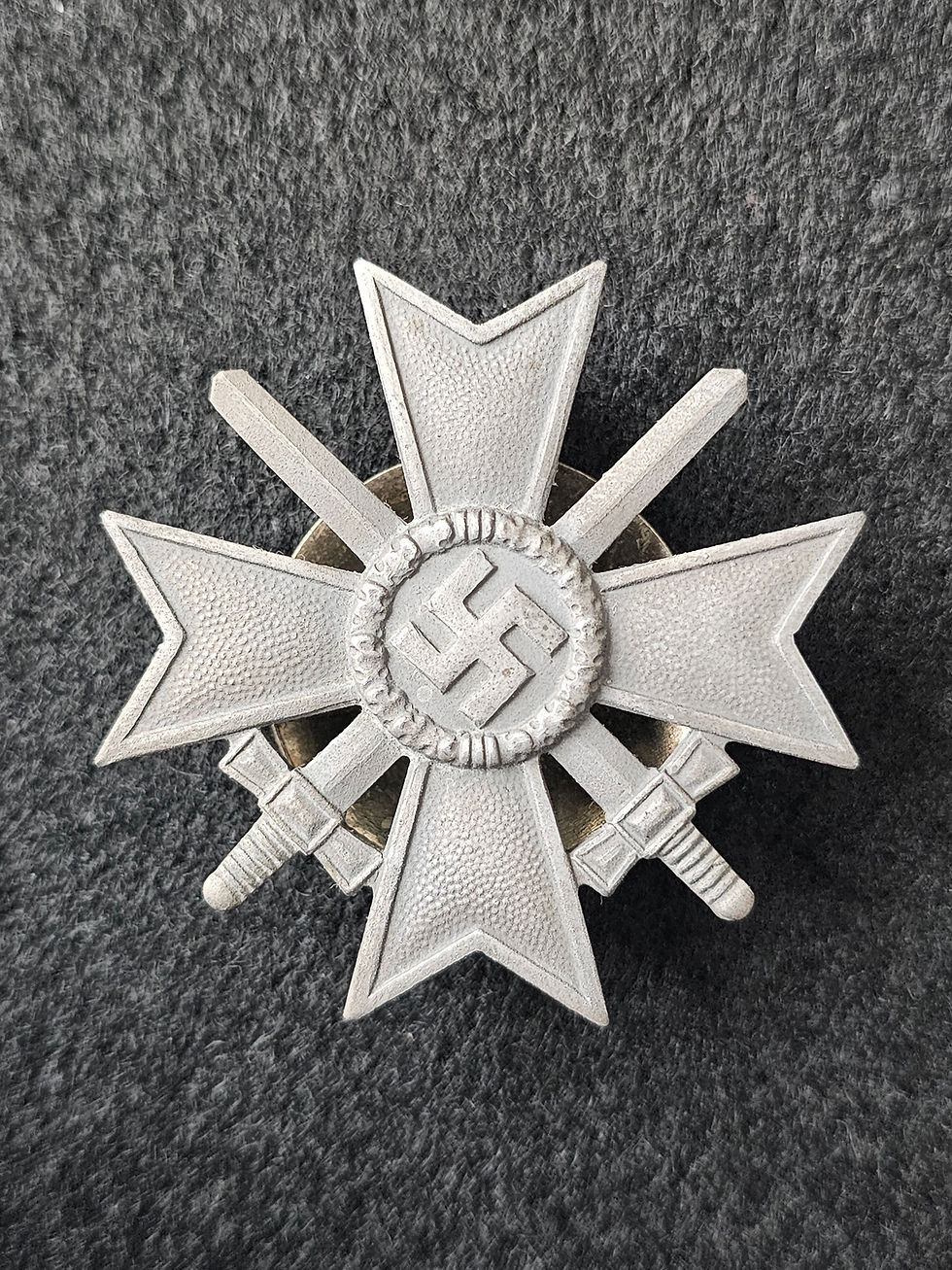 War merit cross 1st class with swords by R. Souval "L/58".