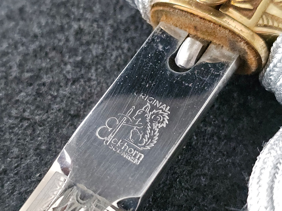 Thumbnail: Germany, Kriegsmarine. A Naval Officer’s Dagger by Carl Eickhorn.