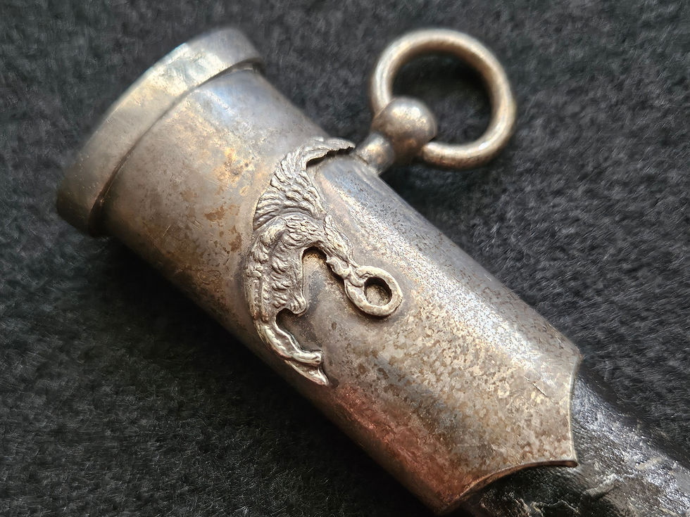 Thumbnail: Polish Officer's Dagger, Model 1952  with Presentation Engraving.