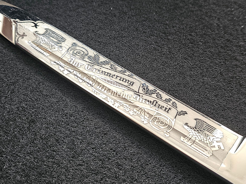 Thumbnail: A short KS 98 single-etched dress bayonet by Eickhorn. 