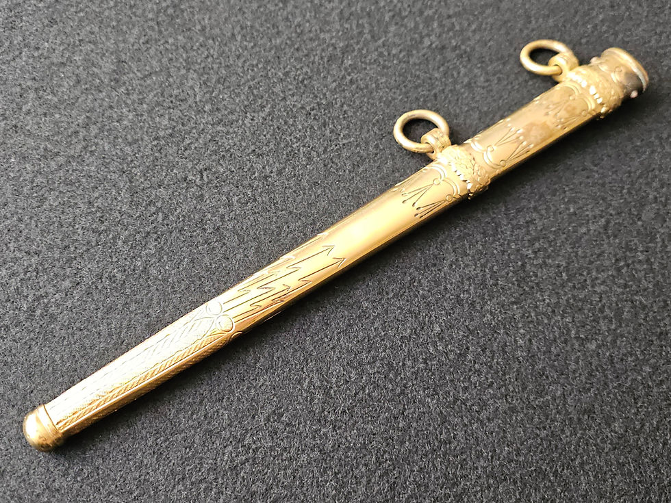 Thumbnail: Germany, Kriegsmarine. A Naval Officer’s Dagger by Carl Eickhorn + Foto.