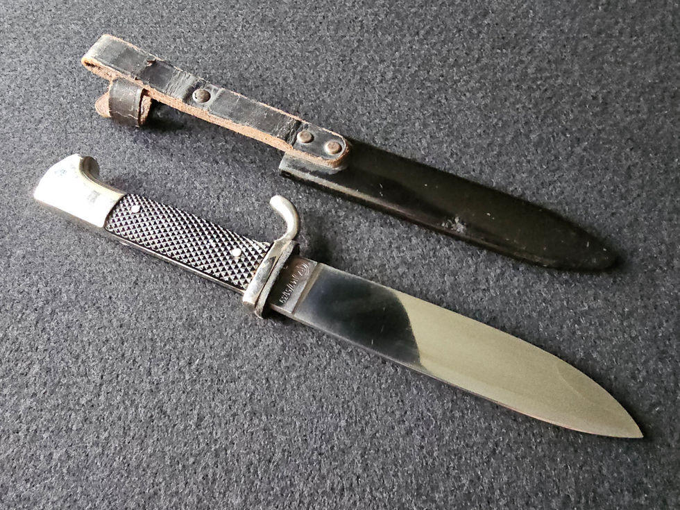 Thumbnail: Hitlerjugend knife by Anton Wingen.