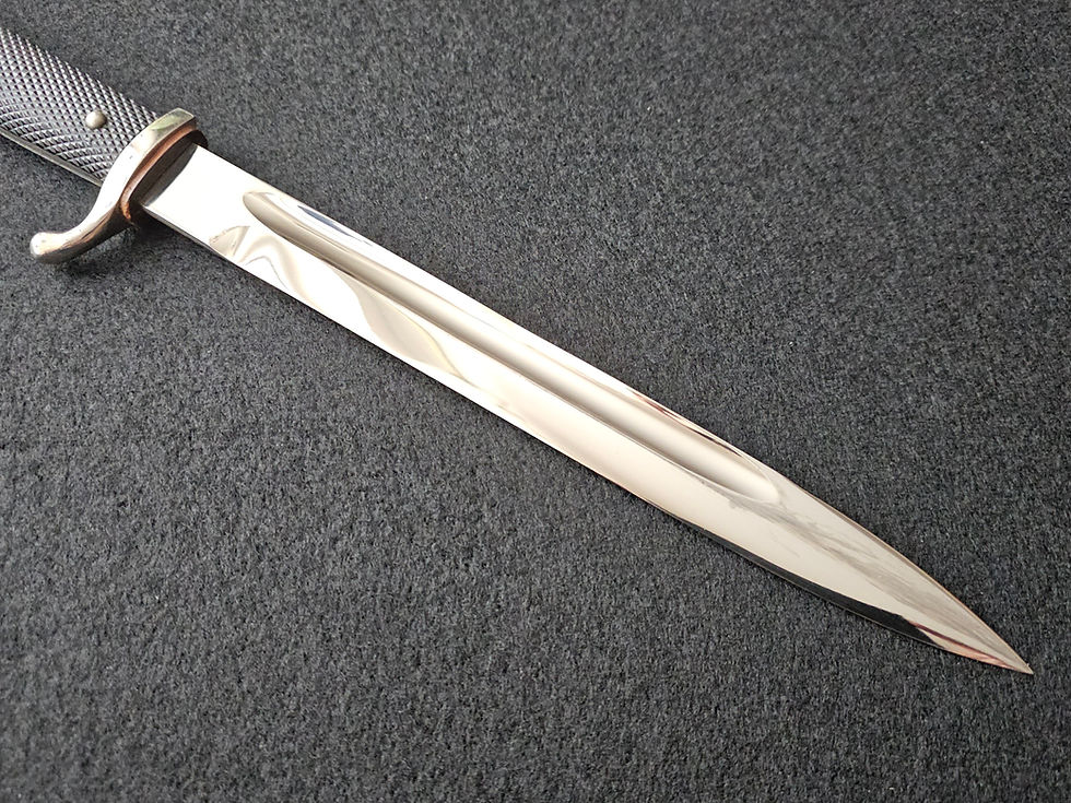 Thumbnail: KS 98 Dress Bayonet by Gustav Spitzer. 