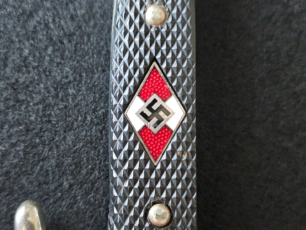 Thumbnail: Early Hitlerjugend knife with motto by Anton Wingen Jr.