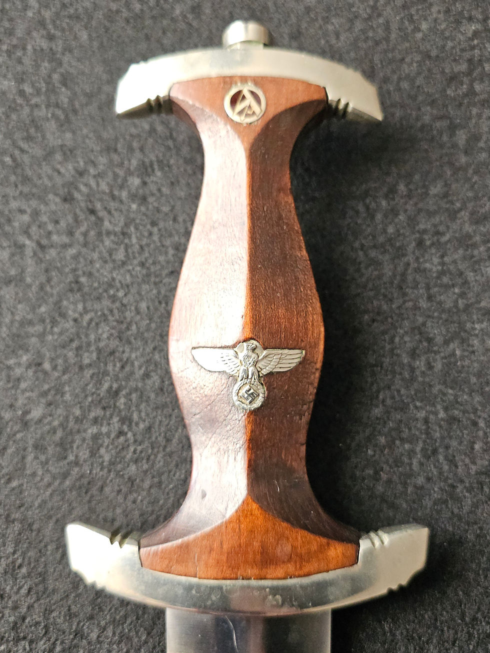 Thumbnail: Early M33 SA Sturmabteilung dagger by August Bickel, Steinbach-Hallenberg.