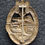 Thumbnail: Panzer assault badge in bronze by Otto Schickle.