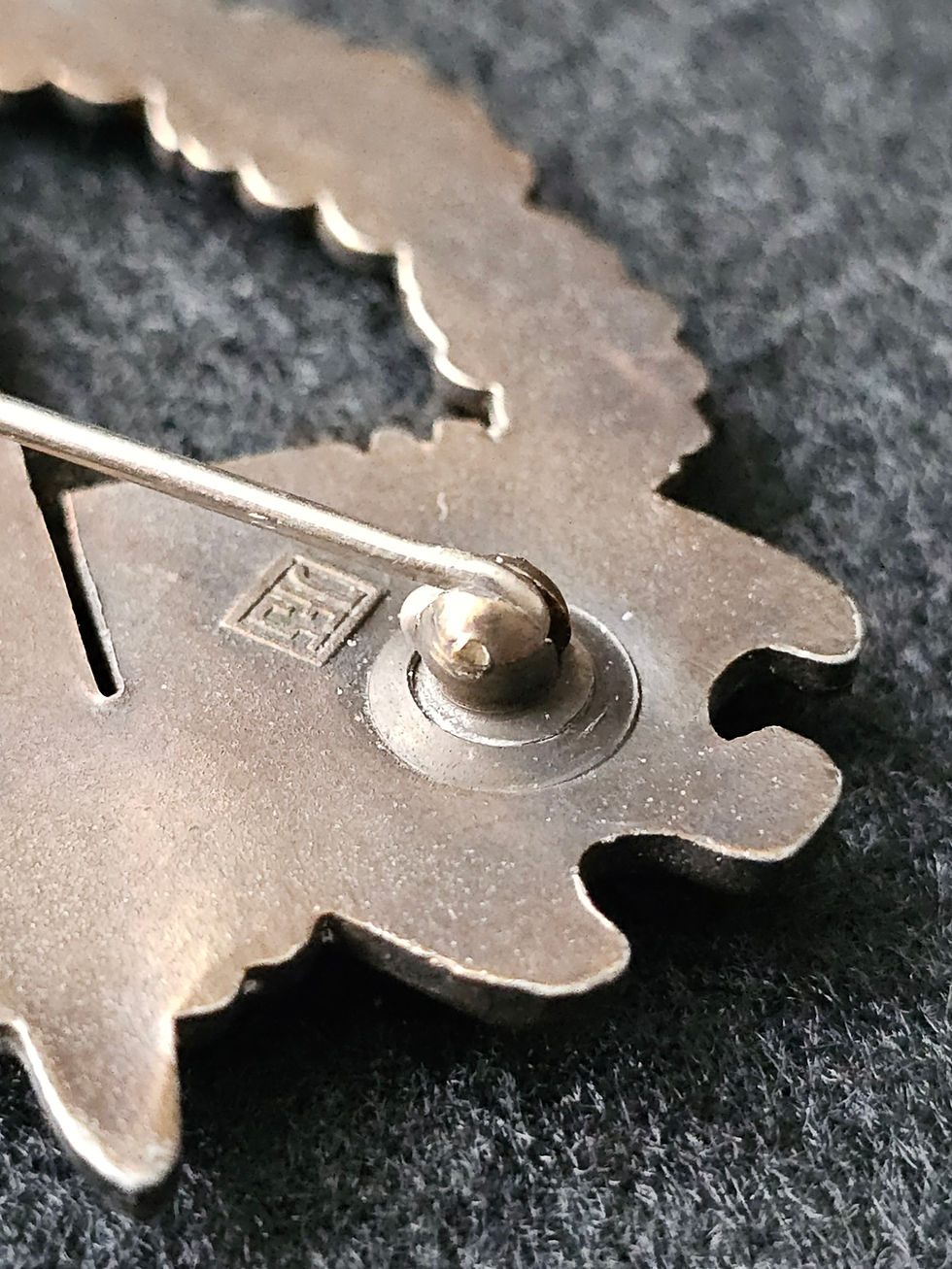 Thumbnail: Infantry Assault Badge in Bronze by Josef Feix & Söhne "JFS"