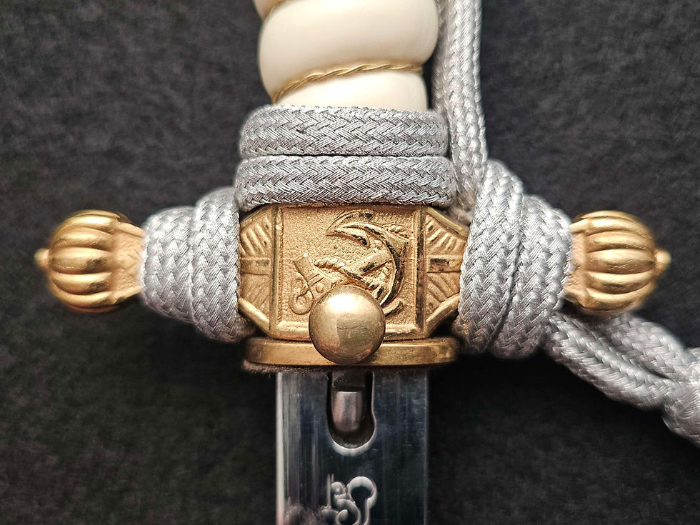 Thumbnail: Germany, Kriegsmarine. A Naval Officer’s Dagger by Carl Eickhorn. 