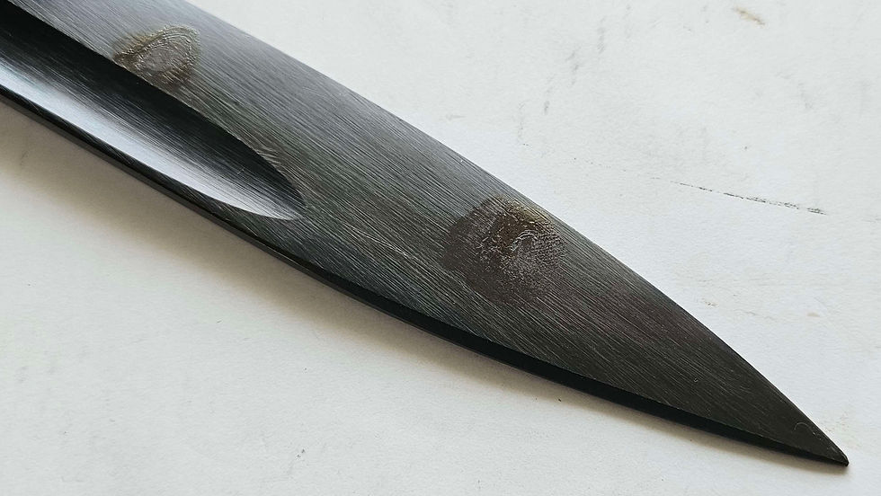 Thumbnail: Matching K98 bayonet marked 43 fnj No. 7562 g.