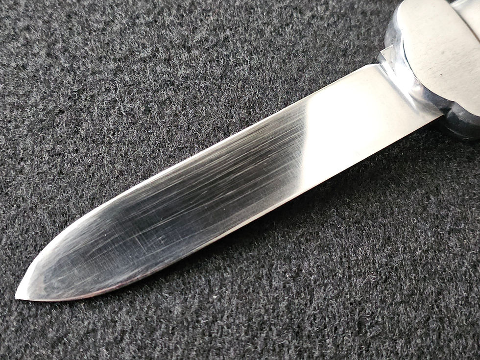 Thumbnail: Early Luftwaffe gravity knife, Type 1, by SMF Solingen