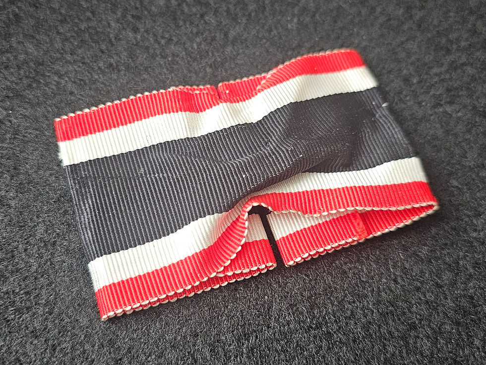 Thumbnail: Knight's Cross to the War Merit Cross neck ribbon. 