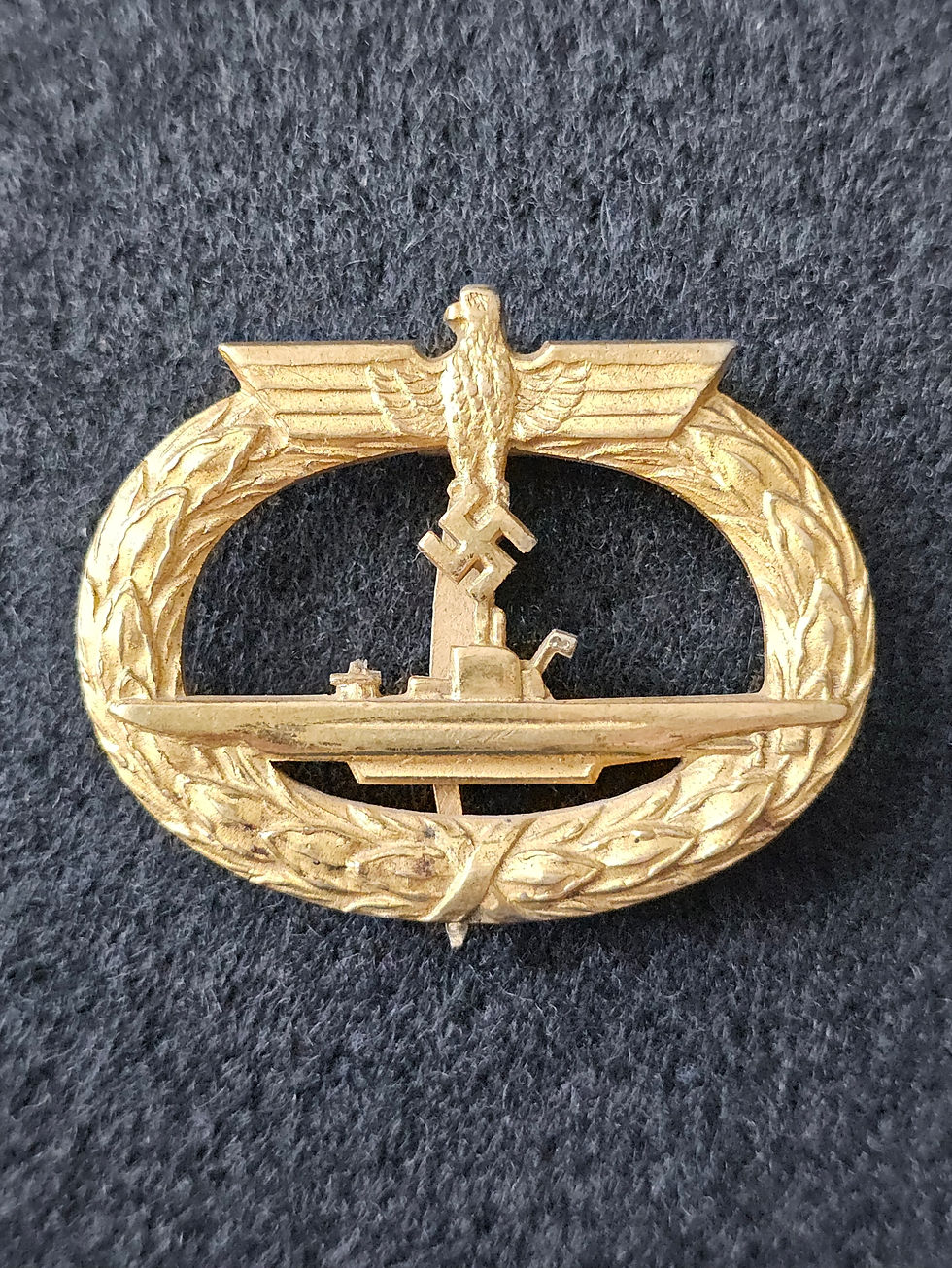 Kriegsmarine U-boat badge by Schwerin.