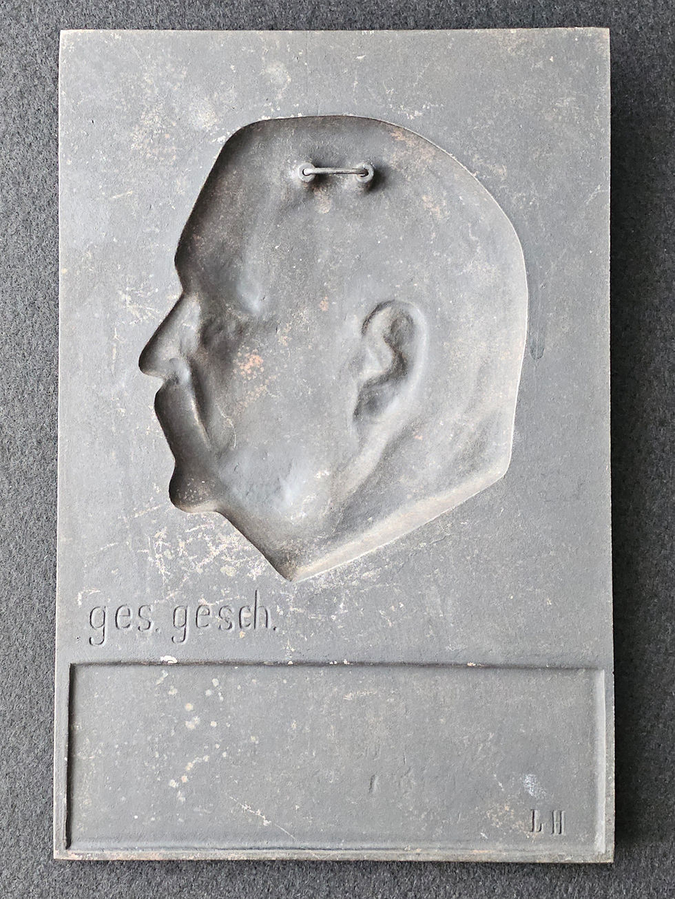 Thumbnail: Walther Wolff, Ehrenplakette Hindenburg.
