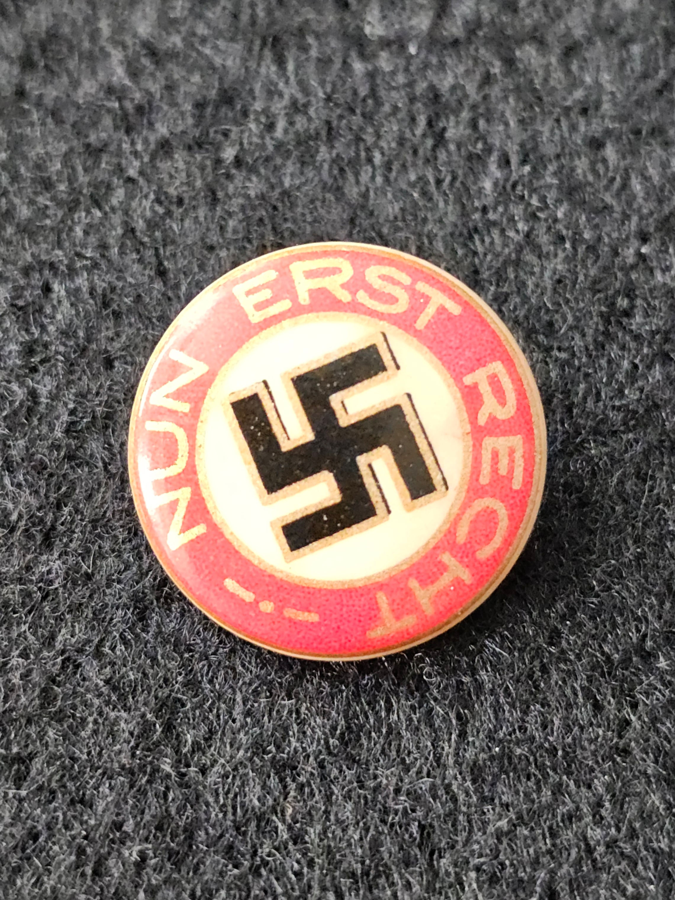 National Socialist Sympathy Badge “Nun erst recht”