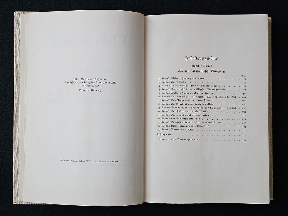 Thumbnail: Book Mein Kampf, Deluxe Edition.