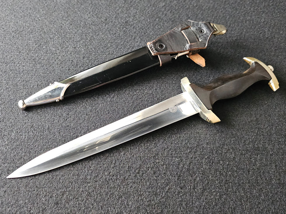 Thumbnail: SS Service Dagger by Arthur Schüttelhöfer & Co., “RZM 534/38 SS".