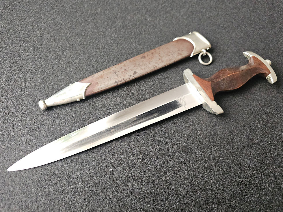 Thumbnail: Early M33 SA Sturmabteilung dagger by August Bickel, Steinbach-Hallenberg.
