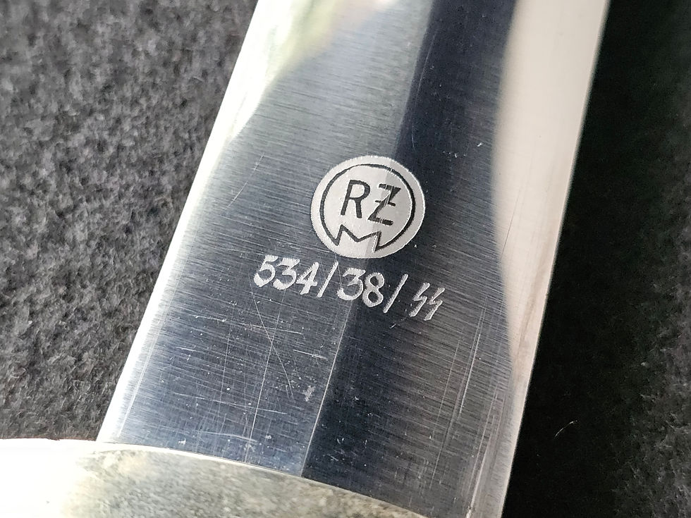 Thumbnail: SS Service Dagger by Arthur Schüttelhöfer & Co., “RZM 534/38 SS".