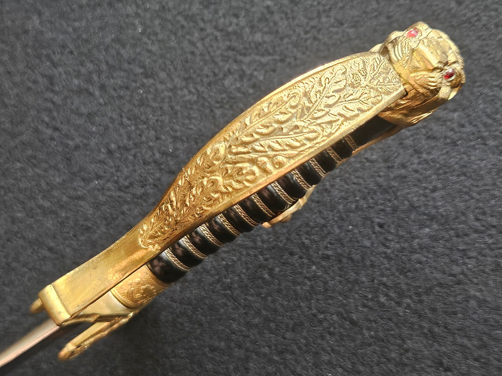 Thumbnail: Lion Head Army Sabre by E.&F. Hörster.