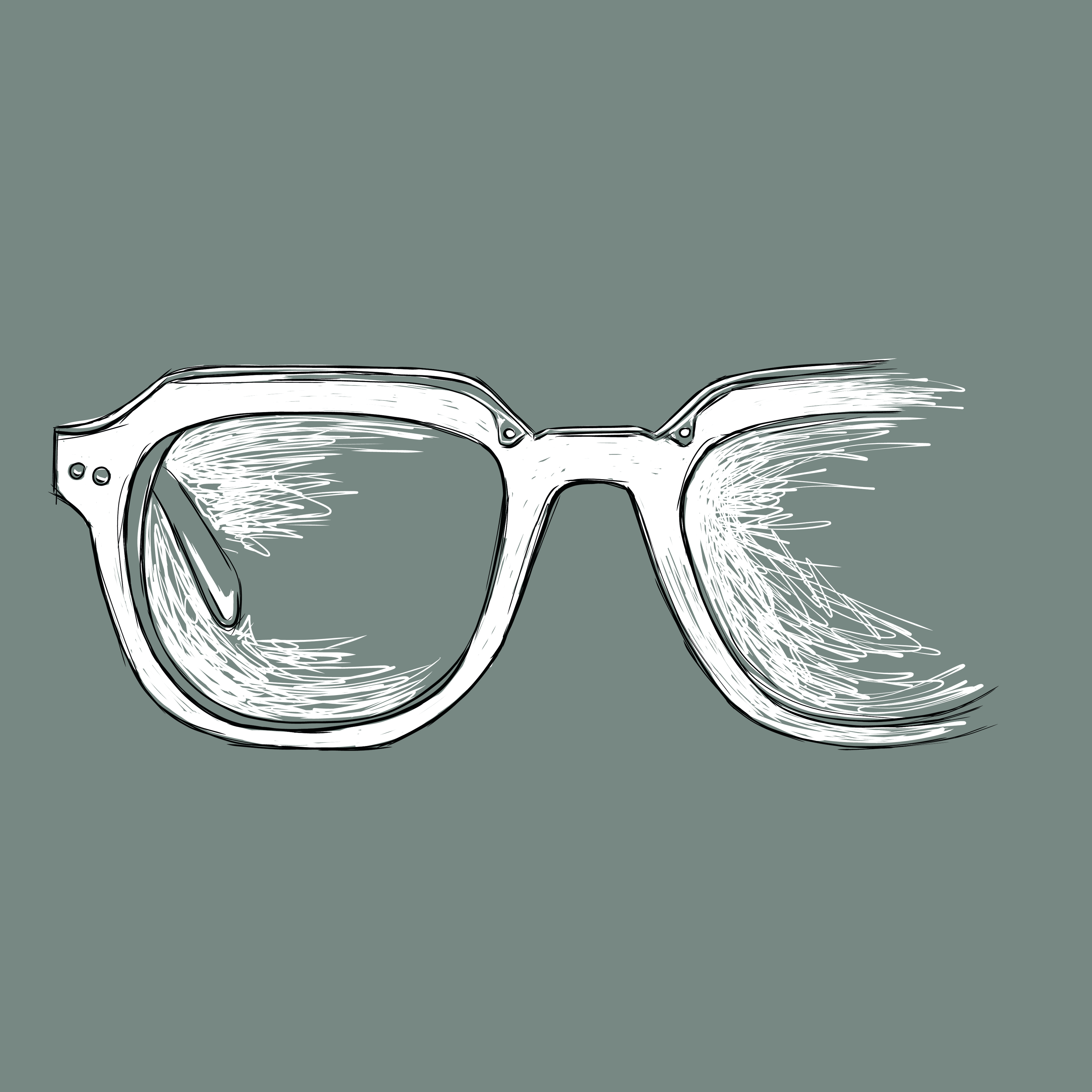 Brillen-Illustration