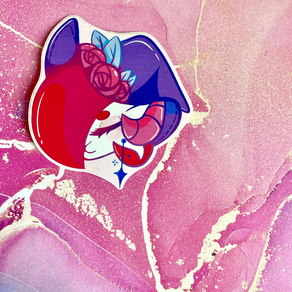 Thumbnail: Rose Witch Stickers