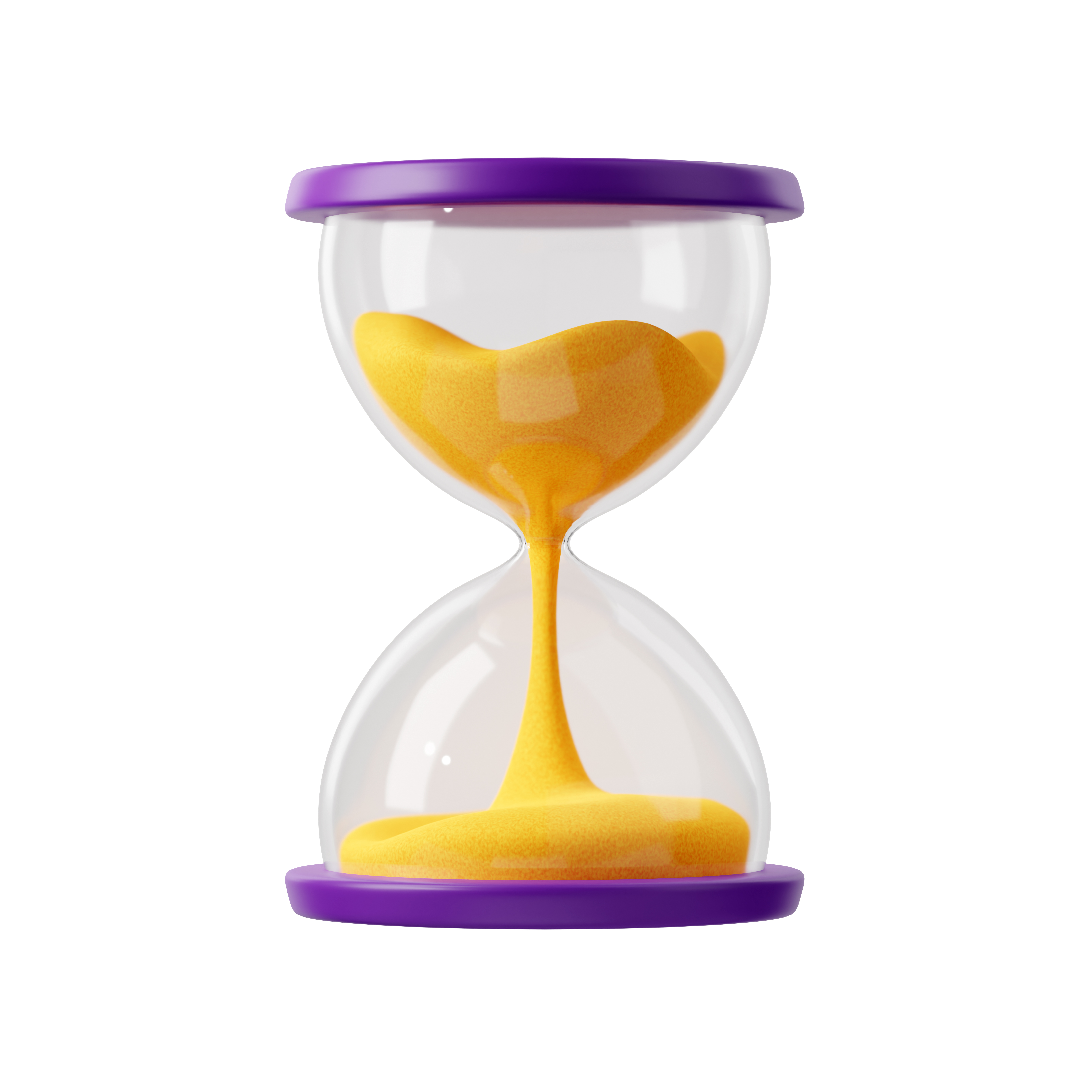 le sablier du temps qui passe