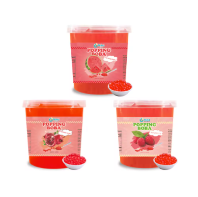 Thumbnail: Popping Boba Product Range Display