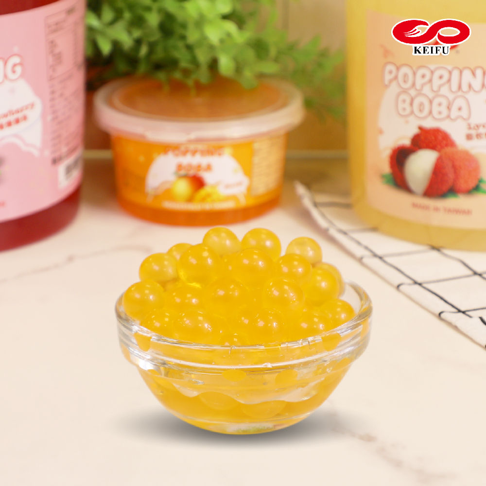 Passion Fruit Popping Boba