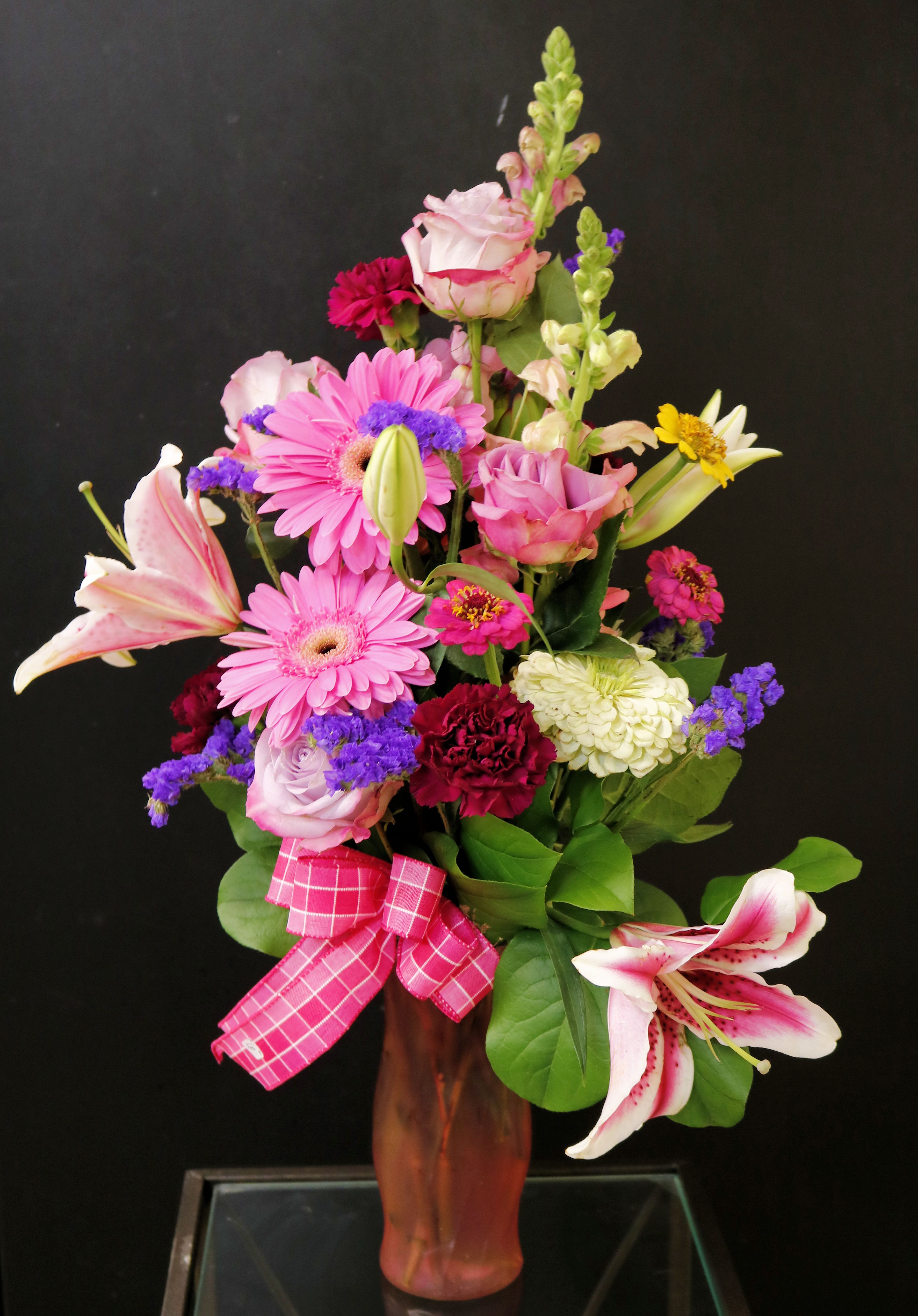 Lillies, Gerbers, Carnations