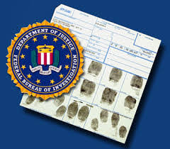 FBI Applicant Fingerprint Cards FD 258 (Ink Fingerprinting)