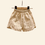Thumbnail: Toddler Neutral Light Linen Shorts in a Neutral Striped design 