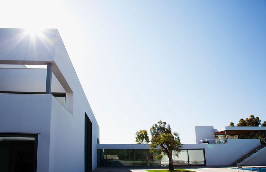 Modern Houses Neighborhood