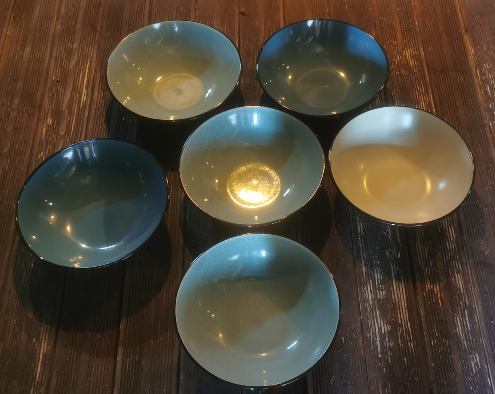 6er-Set Salatschüsseln XXL, Cosy & Trendy