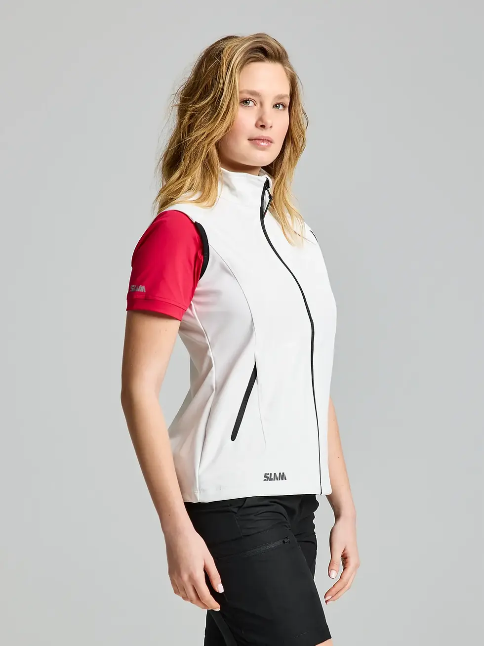 Thumbnail: Slam Women's Active Softshell Vest White