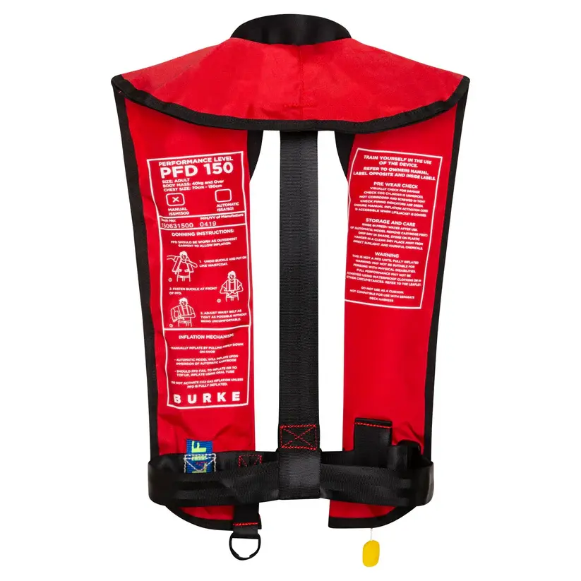 Thumbnail: Burke Standard Inflatable PFD Auto