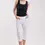 Thumbnail: Armor Lux Cropped Trouser White