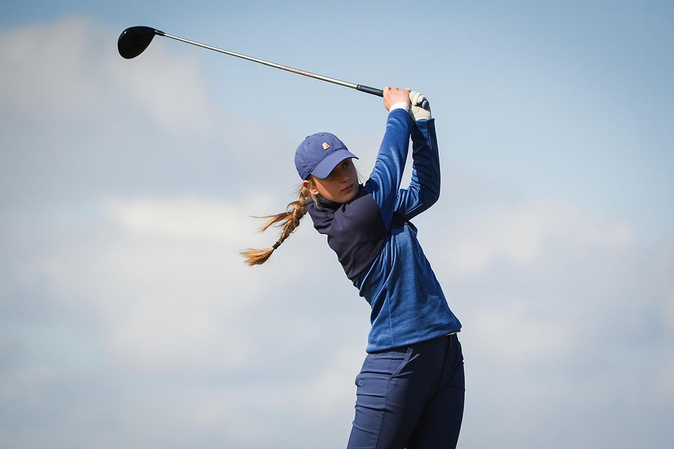 Third at the Northern Ladies Open at Carnoustie