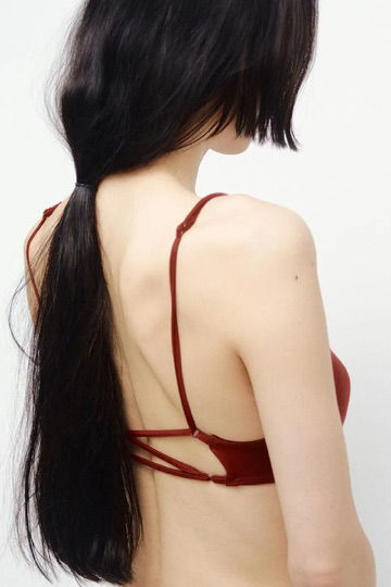 サムネイル： tres CROSSED BRA new color