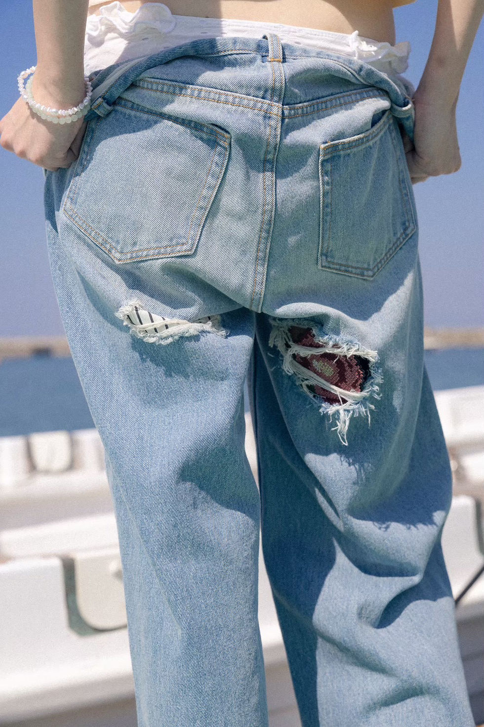 サムネイル： nap Odd Patch Denim