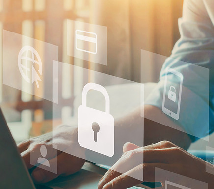 online data protection and information security concept, cybersecurity.jpg