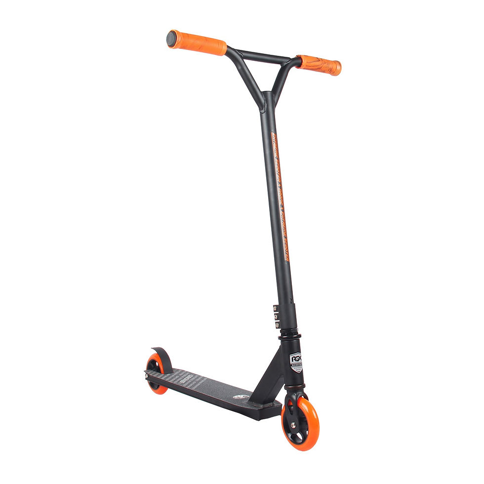 Самокат трюковый DRONE HIC black/orange