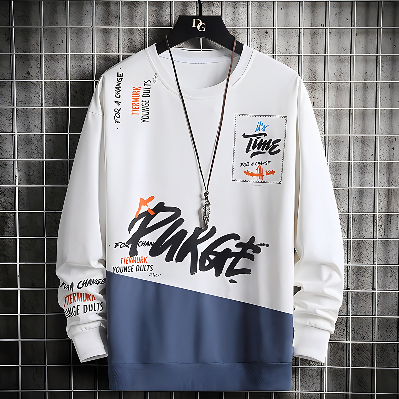 Grffiti Graphic Crewneck Sweatshirt